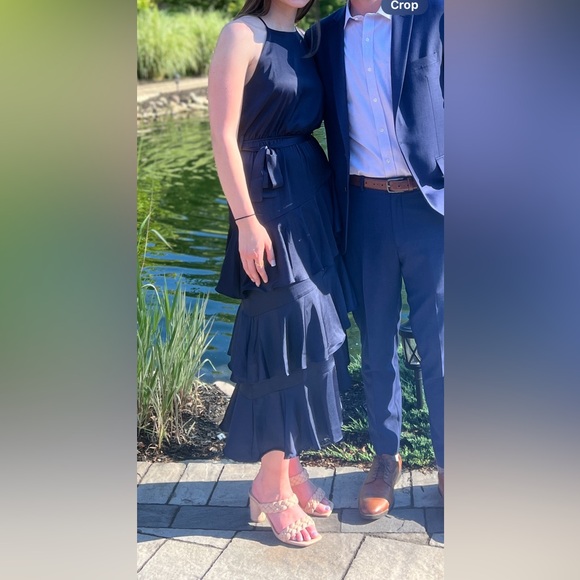 Petal & Pup Saychelle Navy dress - Picture 3 of 9